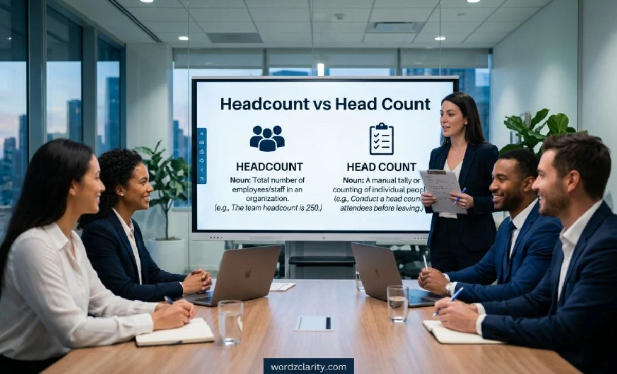 headcount or head count