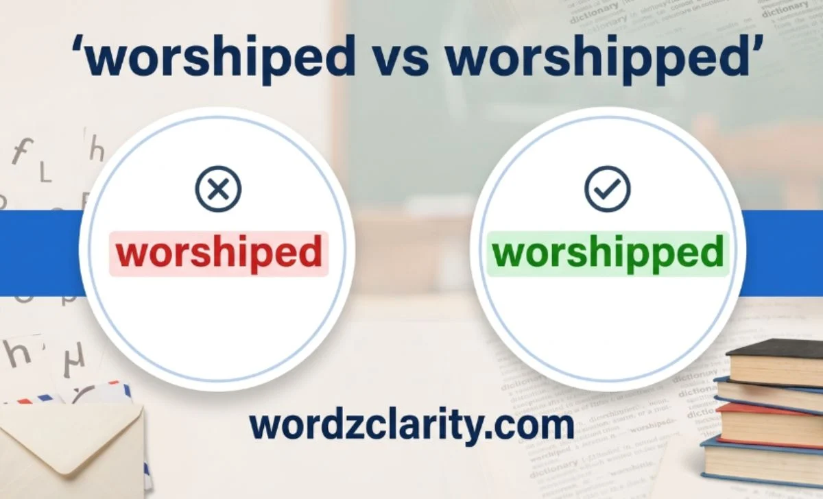 Worshiped or Worshipped