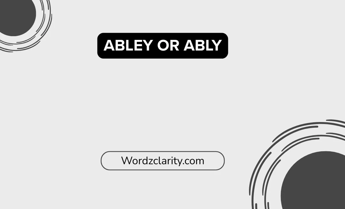 Abley or Ably