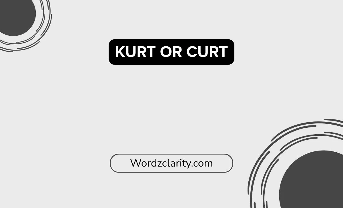 Kurt or Curt