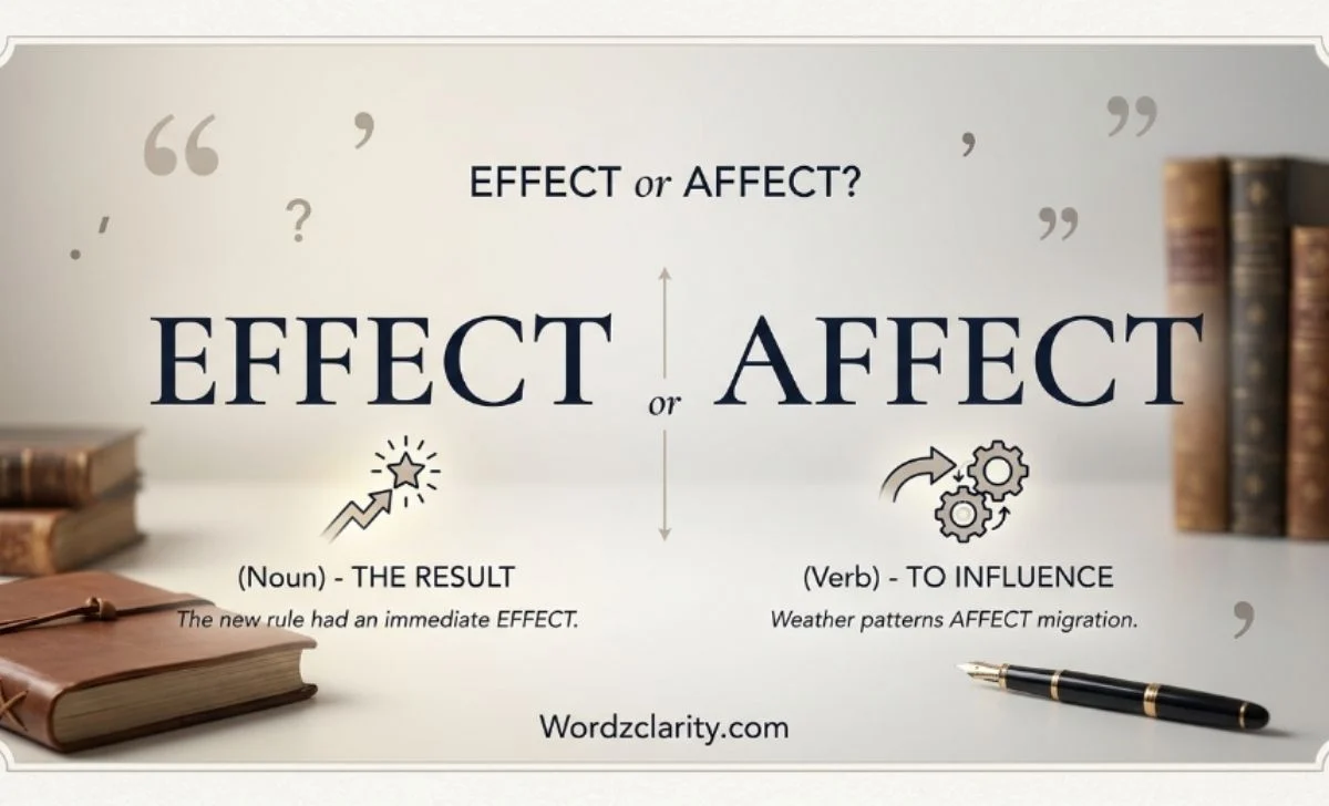Effect or Affect