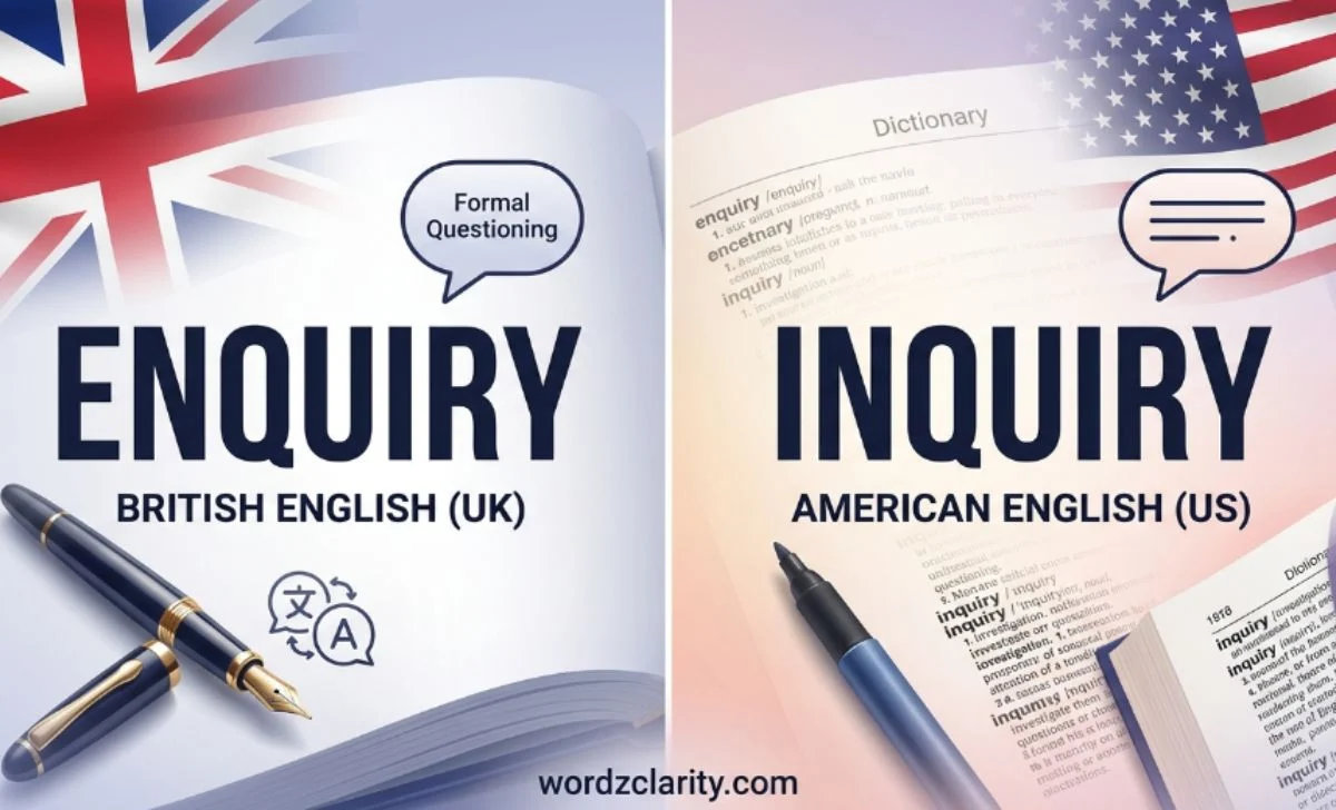 Enquiry or Inquiry