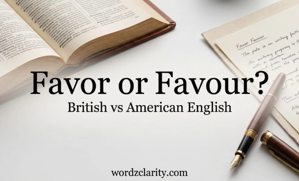 Favor or Favour