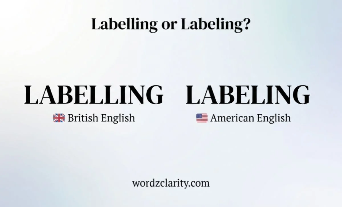Labelling or Labeling