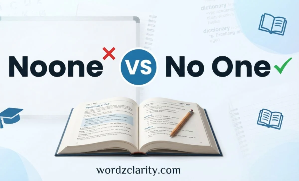 Noone or No One