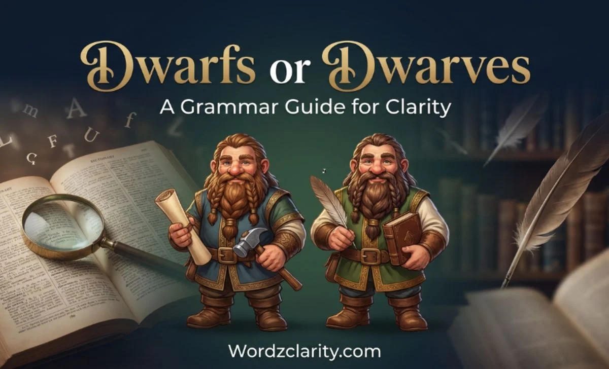 Dwarfs or Dwarves