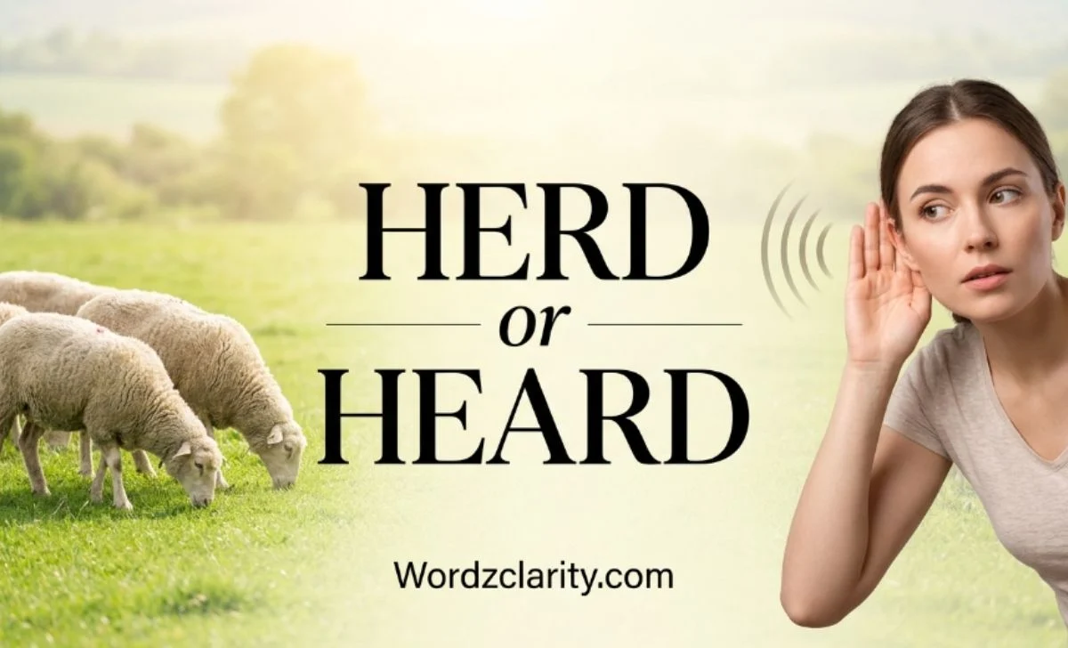 Herd or Heard