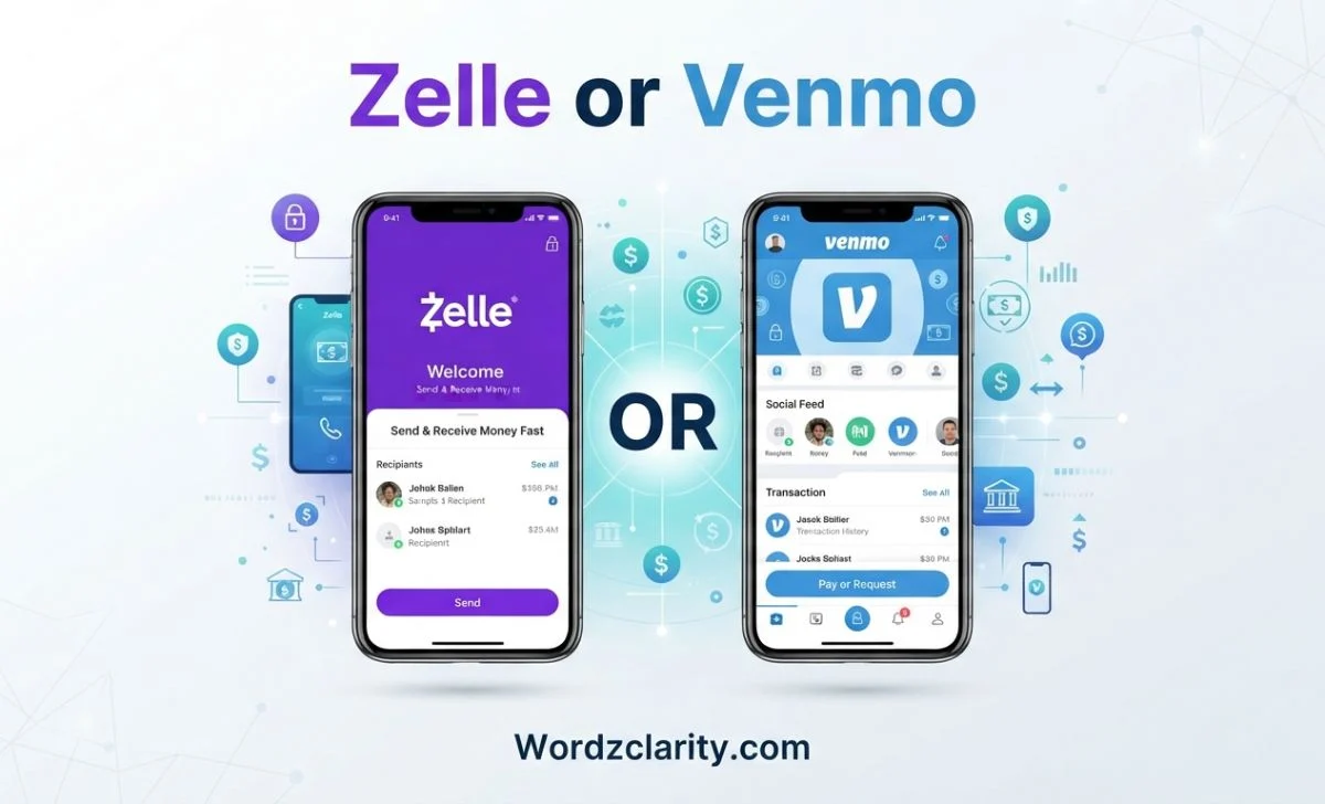 Zelle or Venmo
